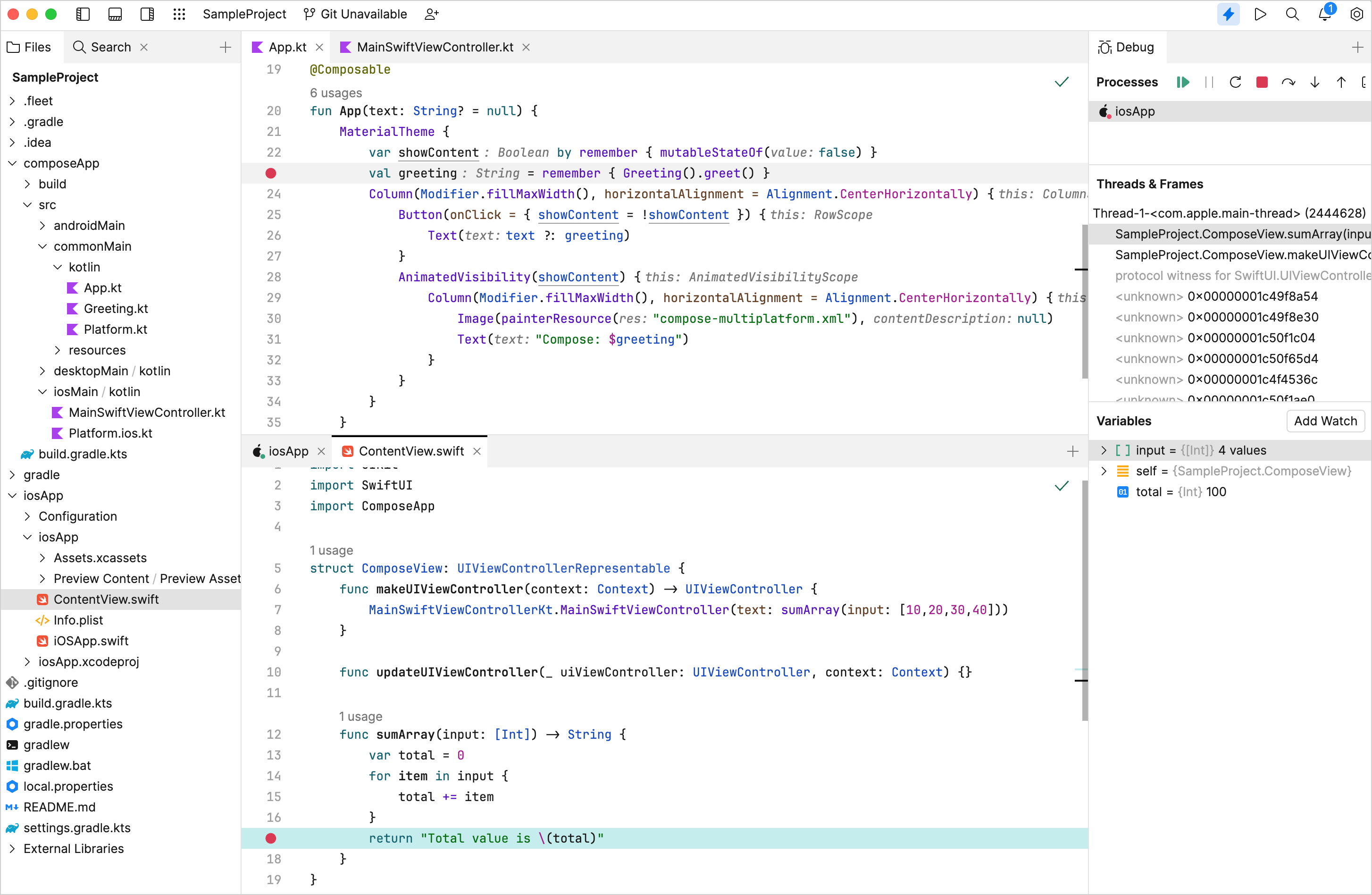 Getting started with Kotlin Multiplatform | JetBrains Fleet Documentation