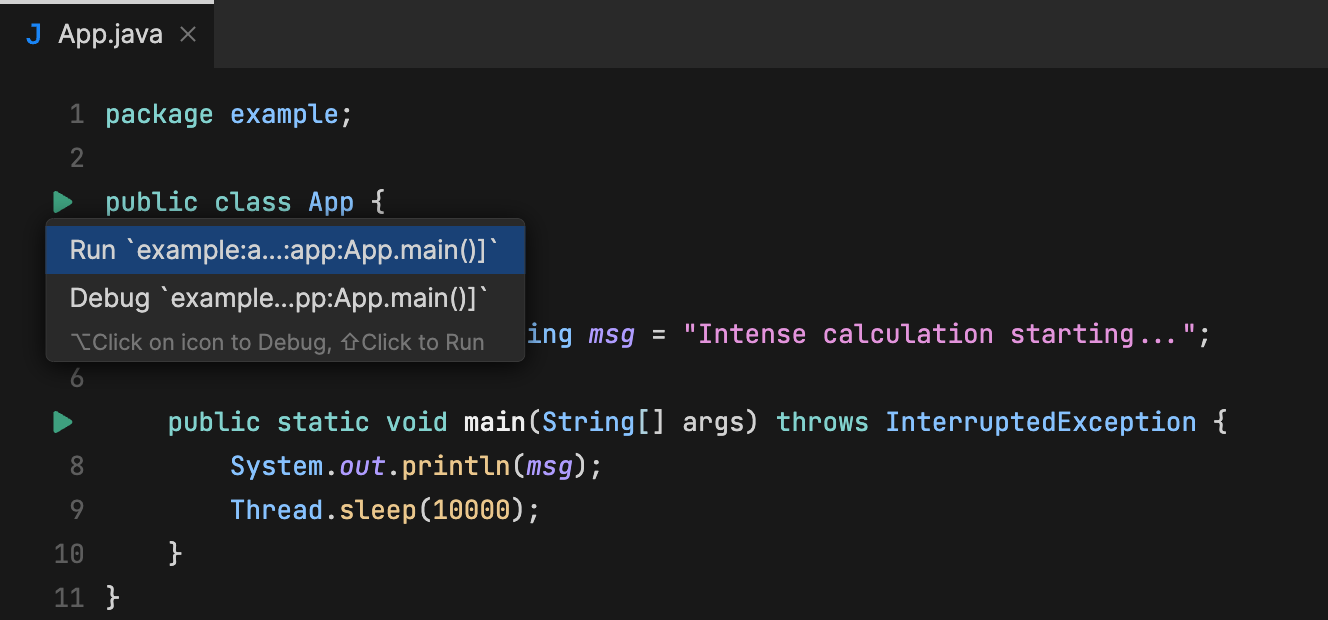 Run Java code | JetBrains Fleet Documentation