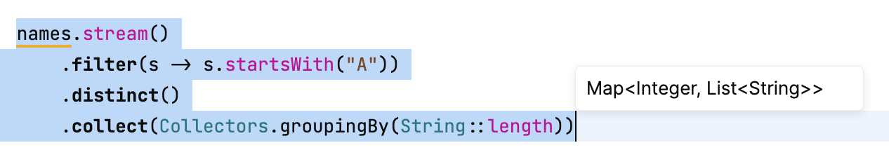 Coding assistance in Java | JetBrains Fleet Documentation
