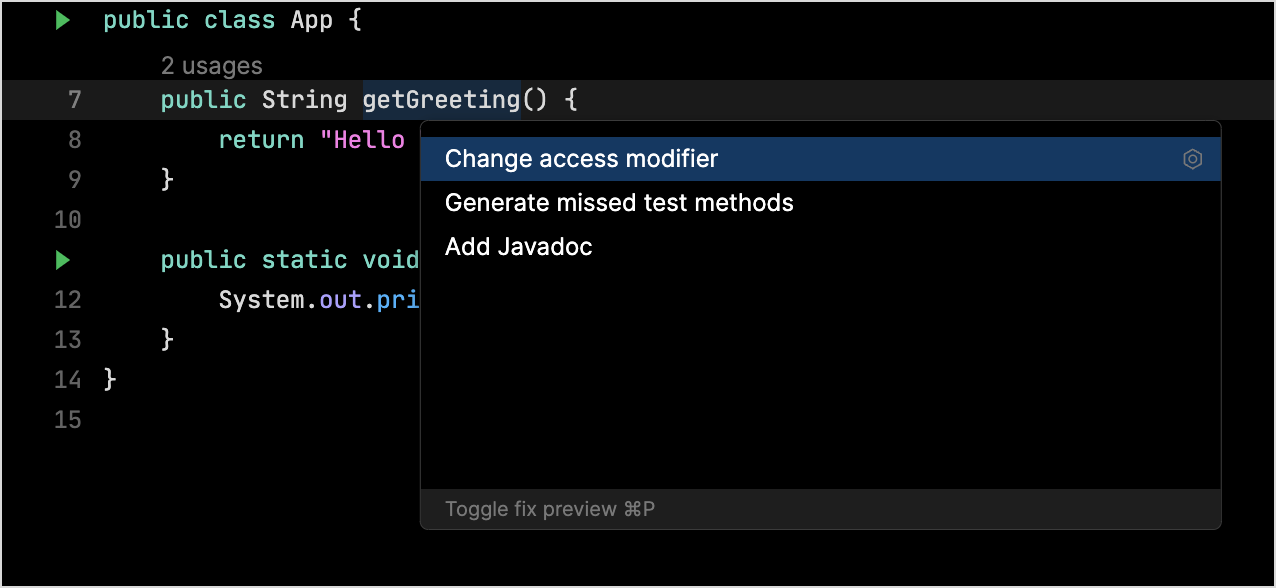 Getting started with Java | JetBrains Fleet Documentation