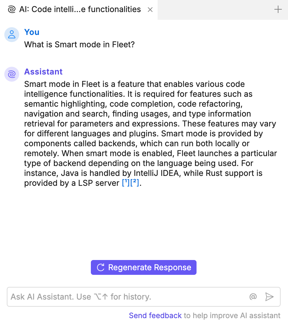 AI Assistant tool