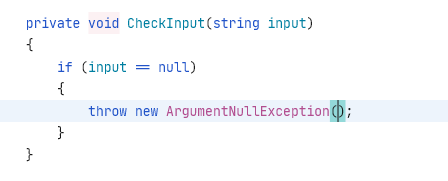 Applying postfix template for null-check