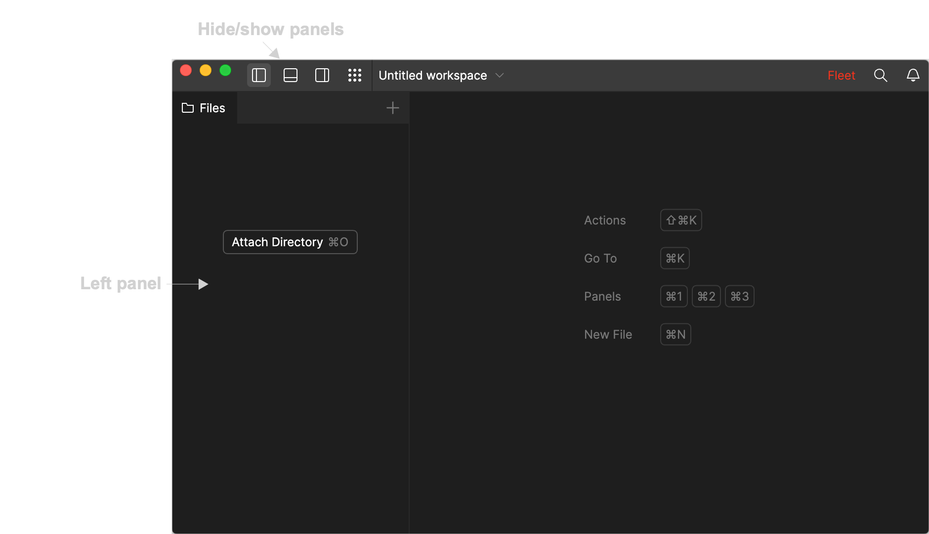 Getting started | JetBrains Fleet Documentation