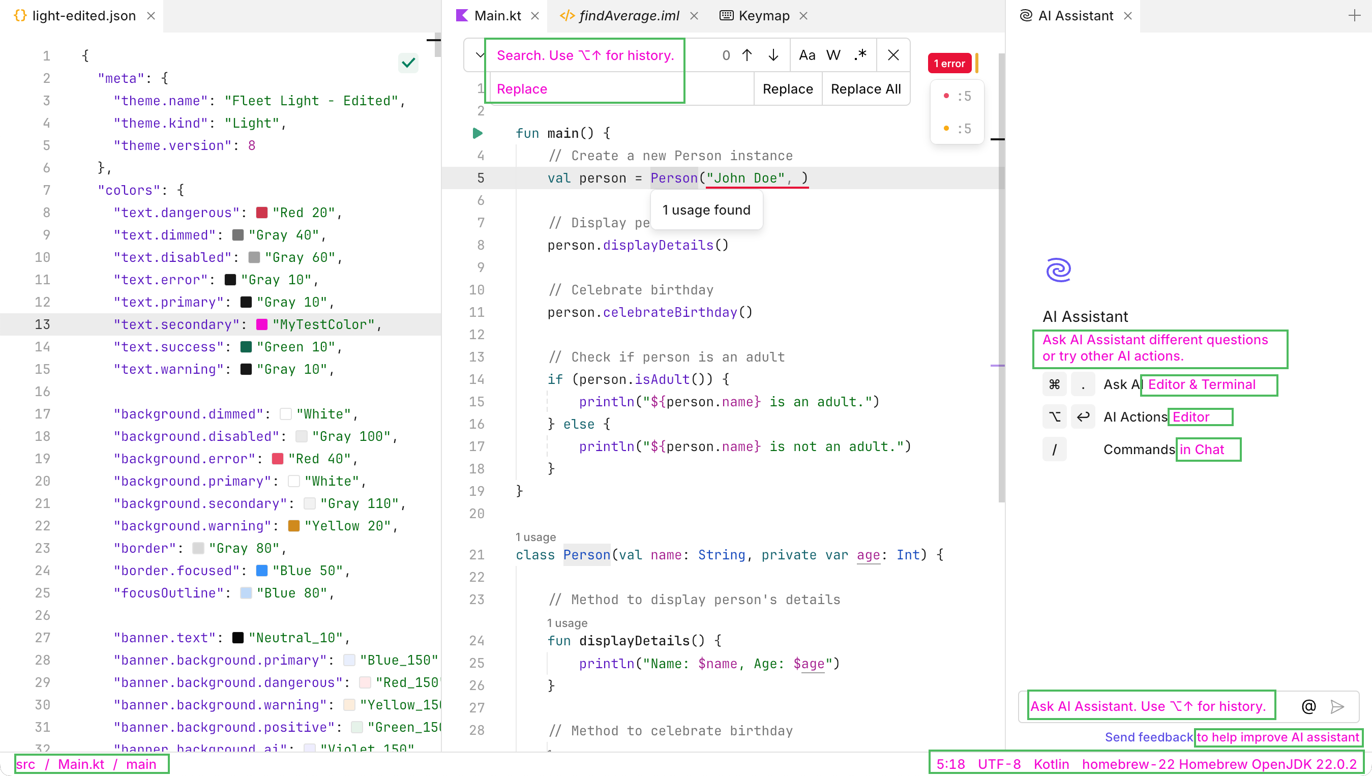 f theme fields text secondary