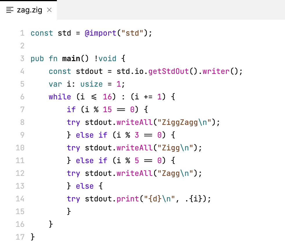 Syntax highlighting for Zig without Smart Mode Syntax highlighting for Zig without Smart Mode