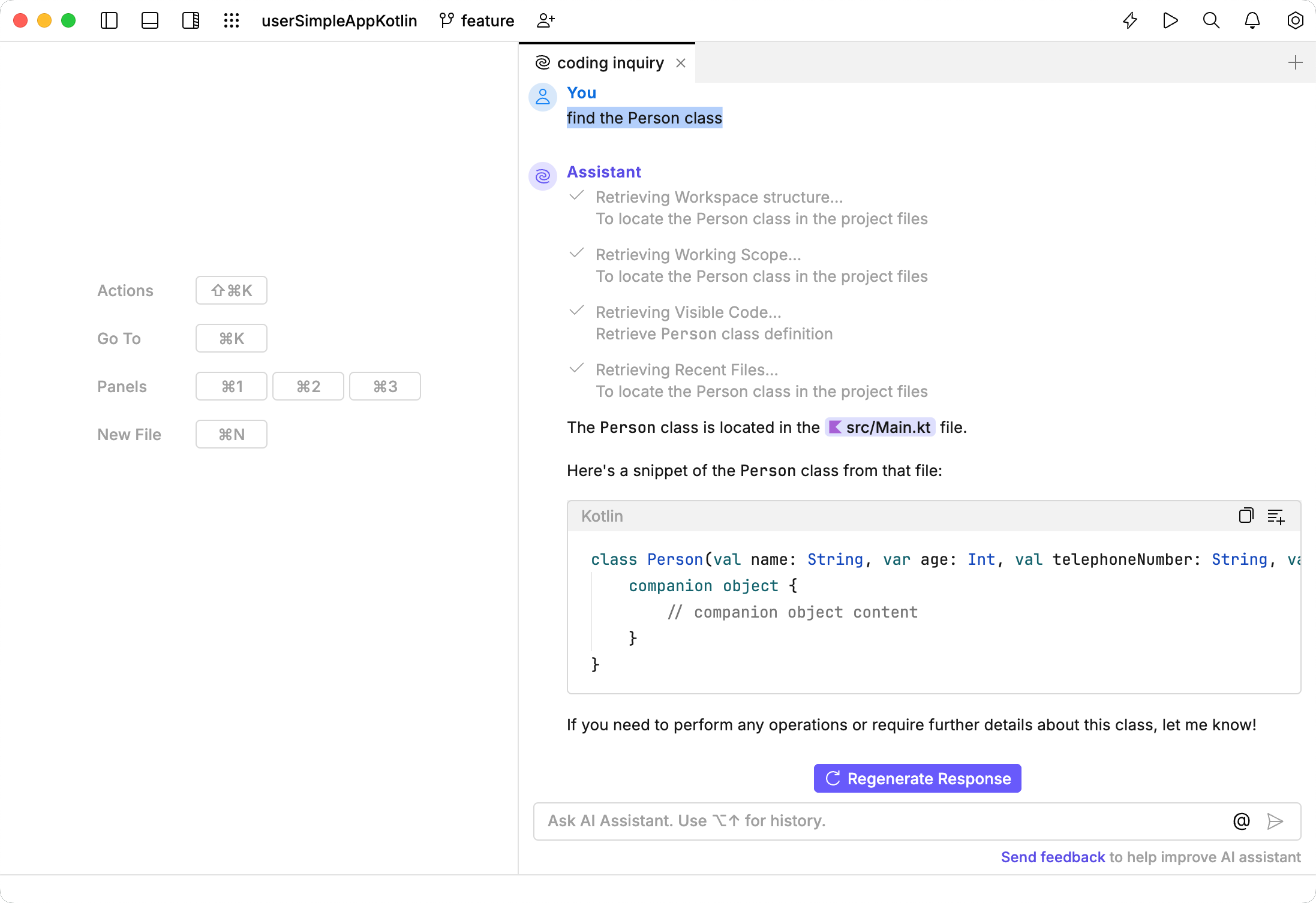 Find code with Smart Mode disabled