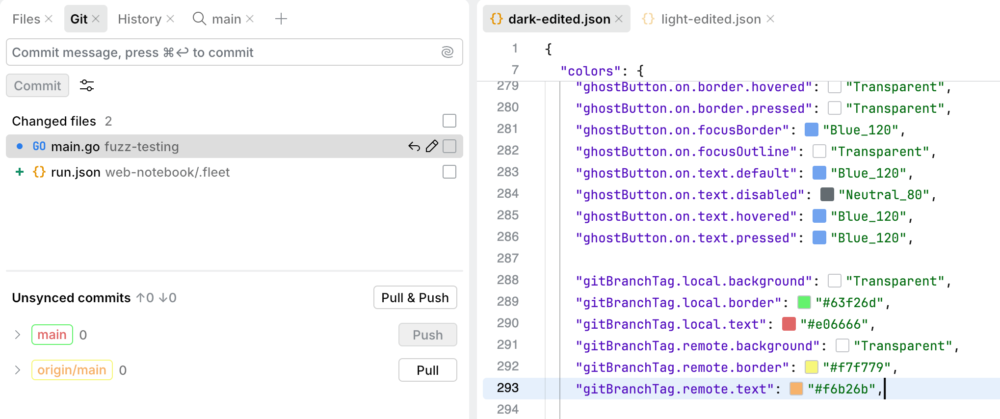 fleet git branch tag section json theme plugin fleet git branch tag section json theme plugin