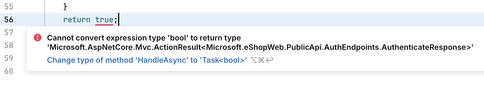JetBrains Fleet: Code issue description in C# JetBrains Fleet: Code issue description in C#