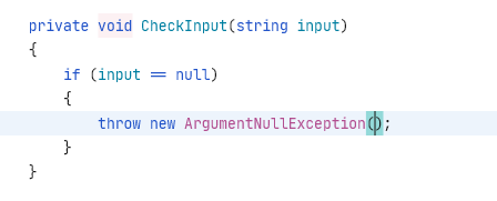 Applying postfix template for null-check Applying postfix template for null-check