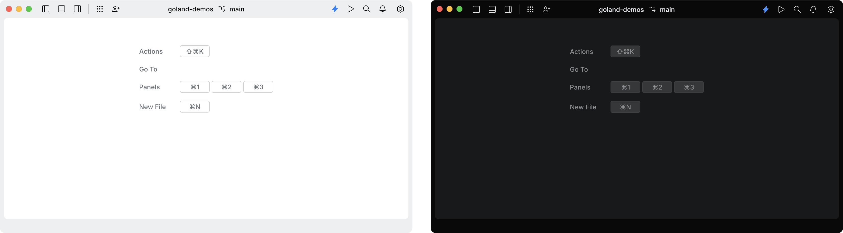 Color theme preview