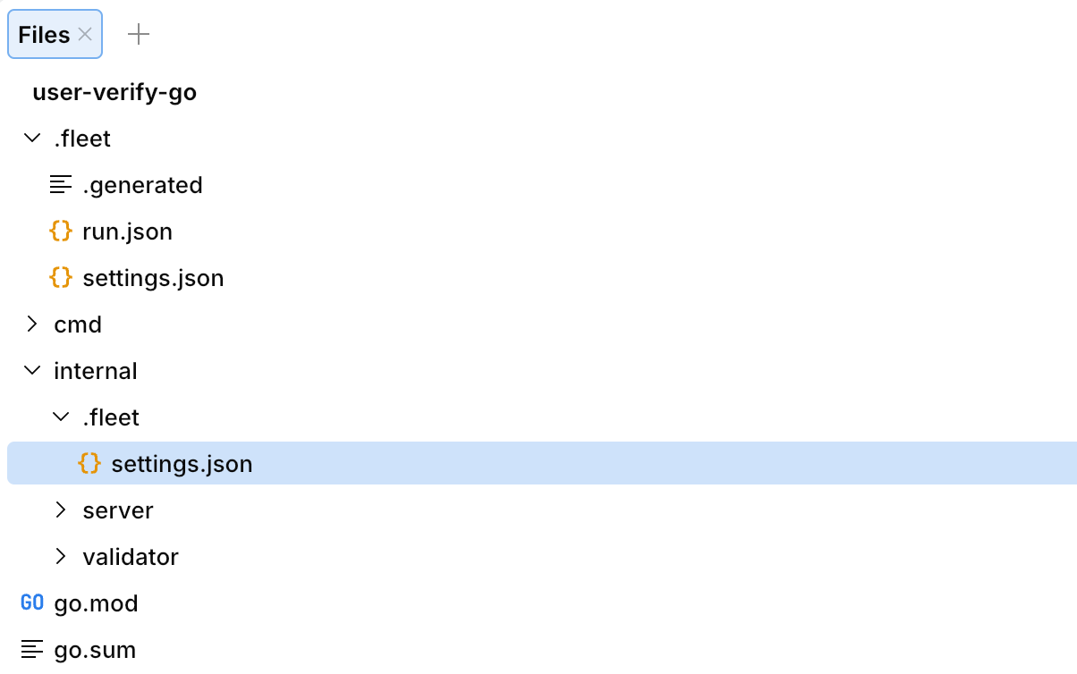 settings.json in a workspace subdirectory settings.json in a workspace subdirectory