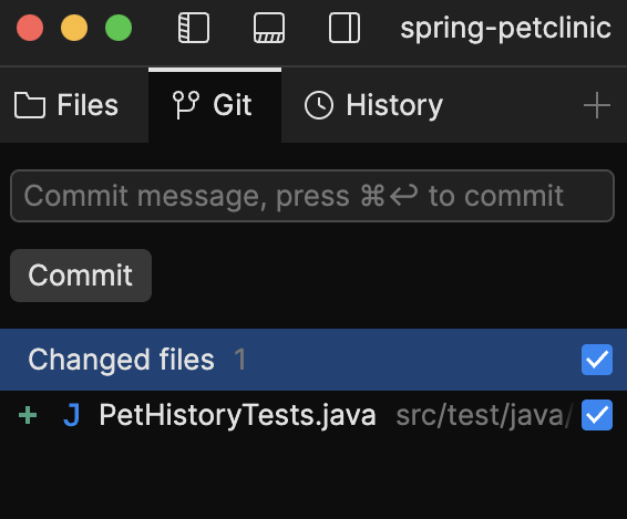 commit changes git for mac terminal