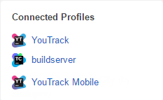 User profile connected profiles