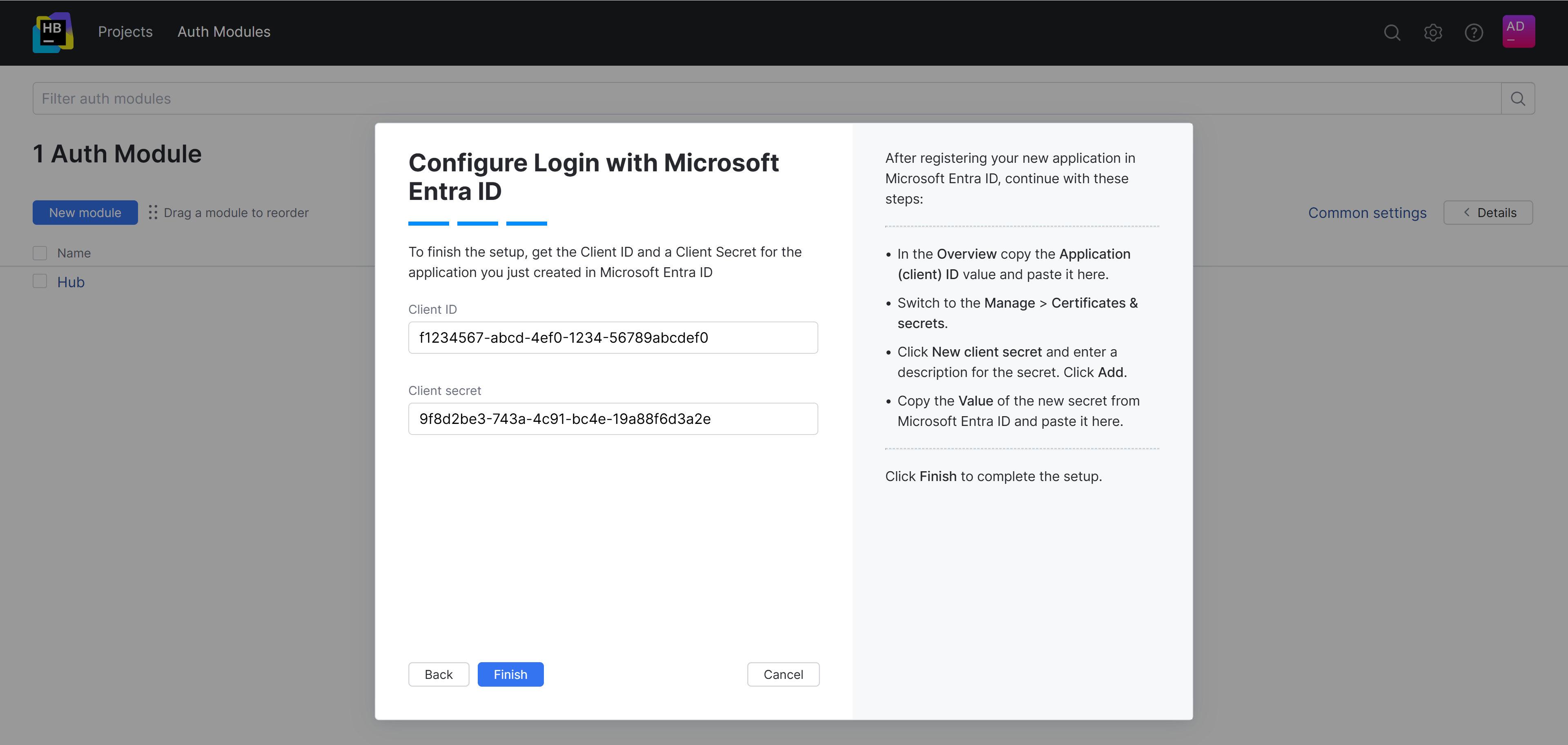 Configure login with Entra ID. Step 3 Configure login with Entra ID. Step 3