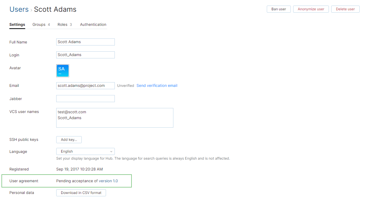 User agreement pending acceptance User agreement pending acceptance