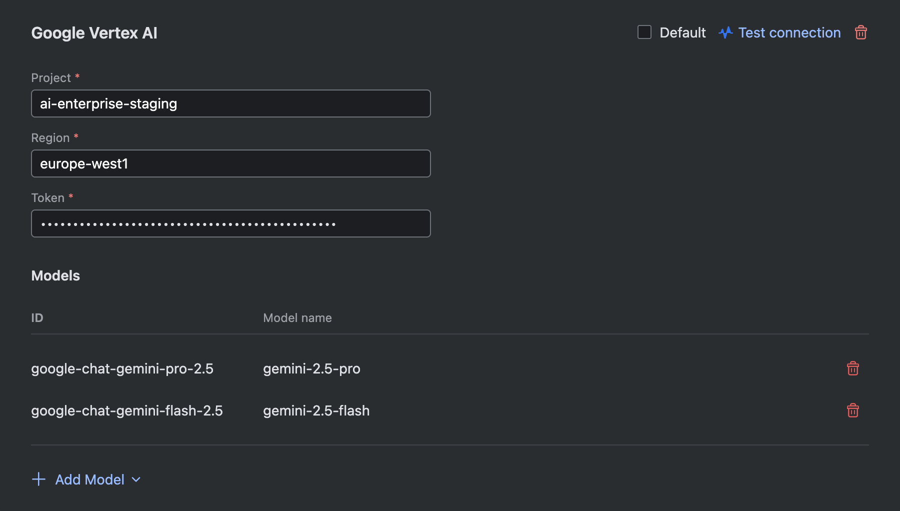 Manage AI Enterprise | IDE Services Cloud Documentation