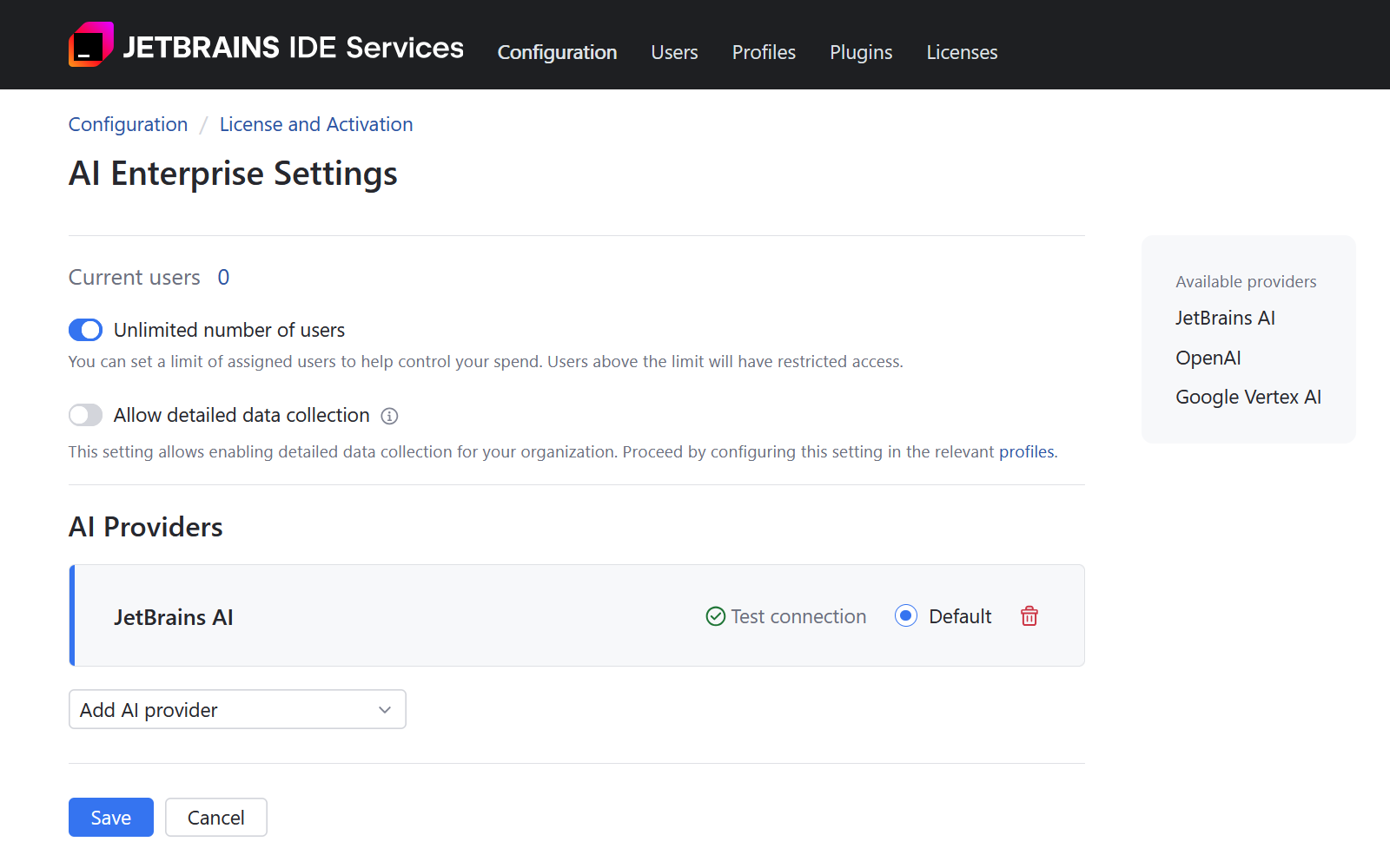 Add AI Provider Add AI Provider