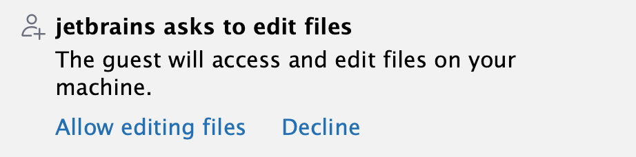 Host notification Host notification