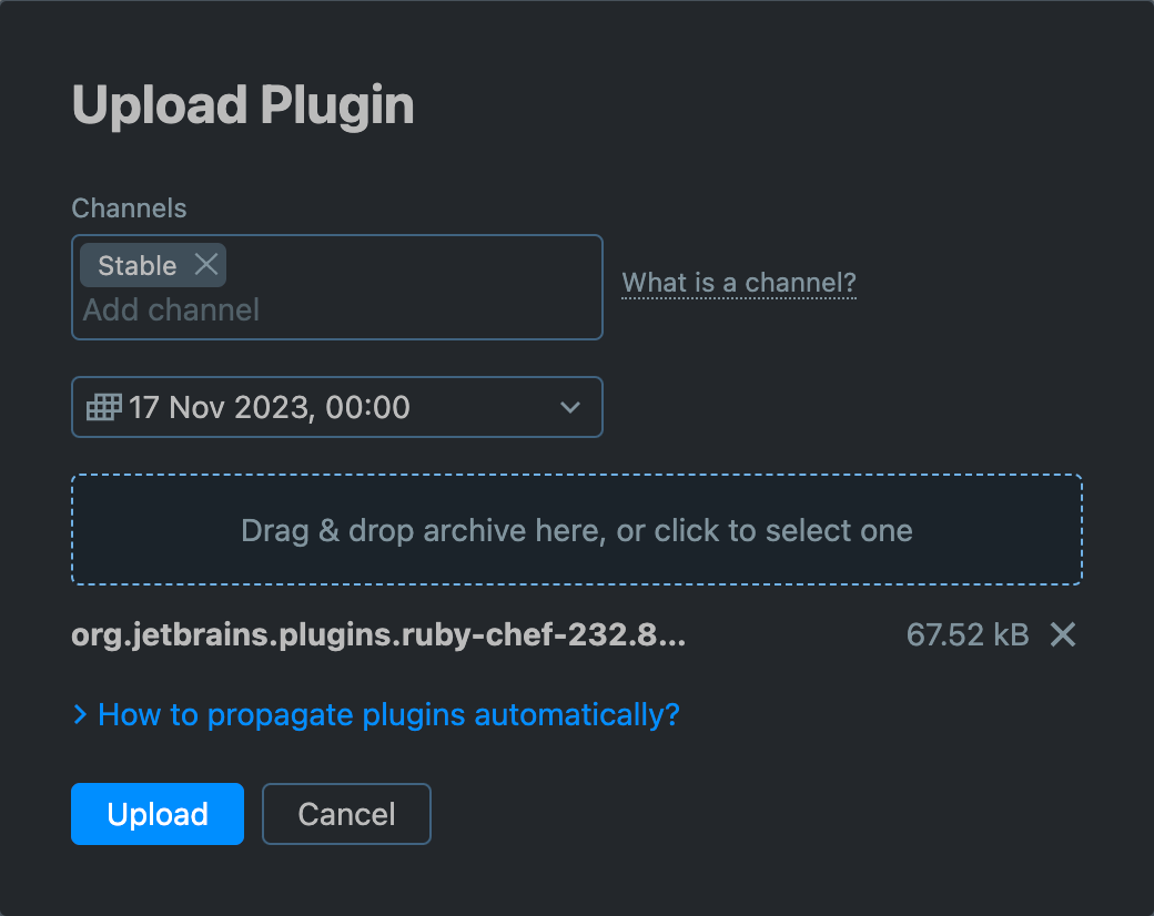 Private plugin repository | IDE Services Documentation