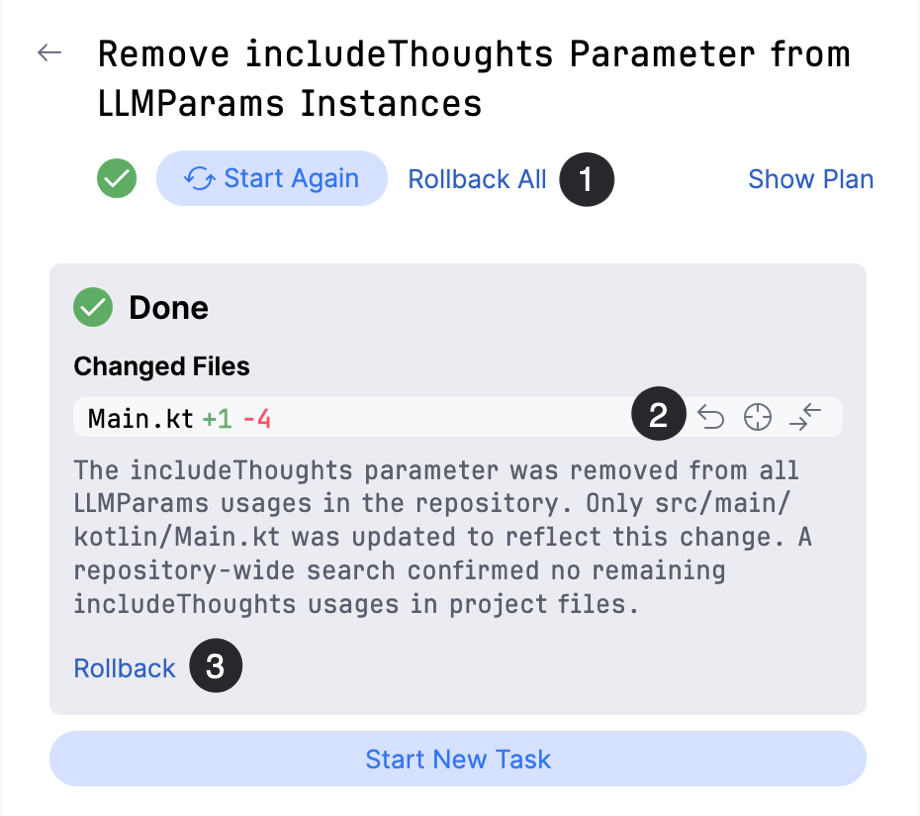 Junie-generated code Junie-generated code