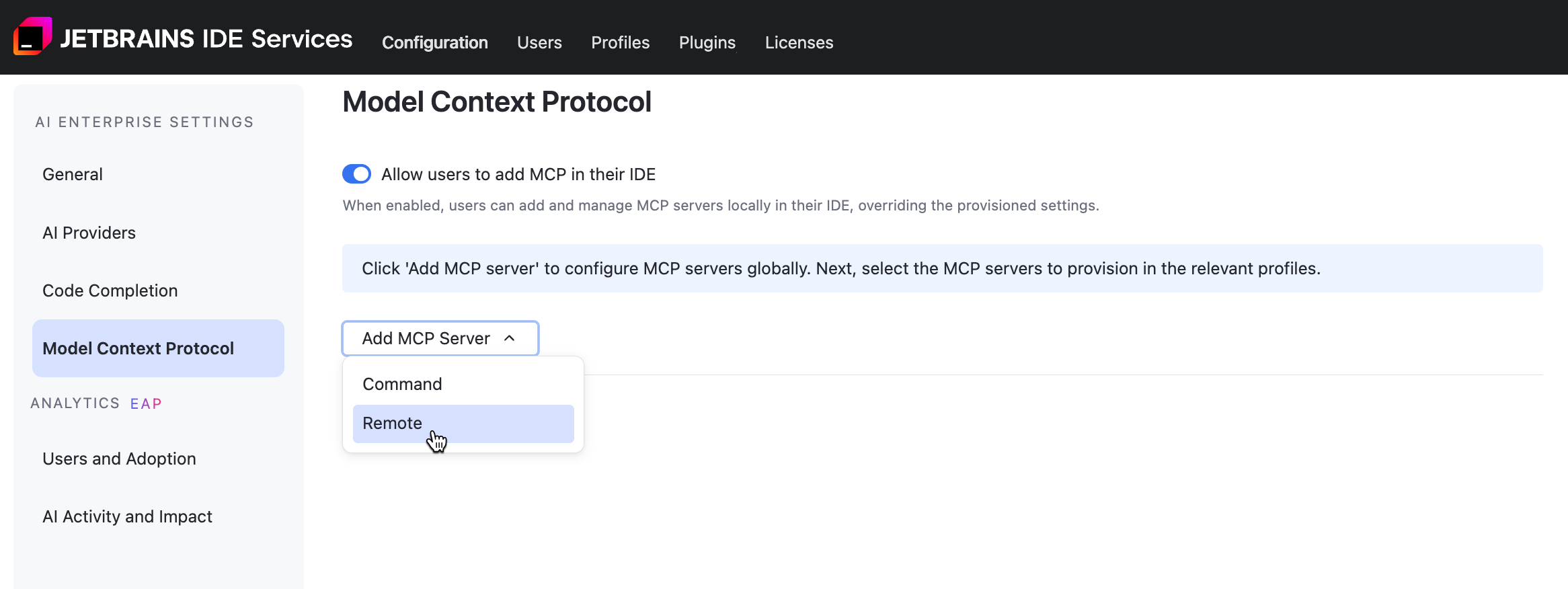 Add a Remote MCP Server Add a Remote MCP Server