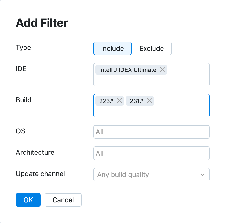 Example filter