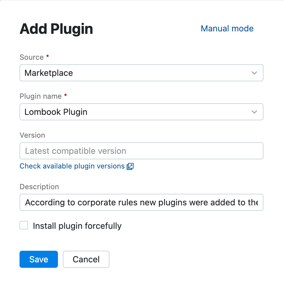 Auto-install a plugin