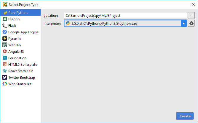 py_js_create_project