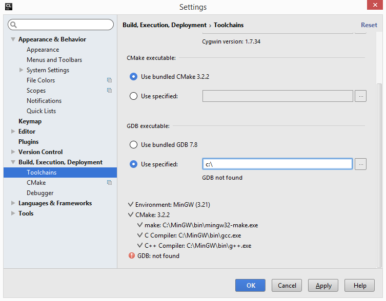 cl_configuringToolchains cl_configuringToolchains