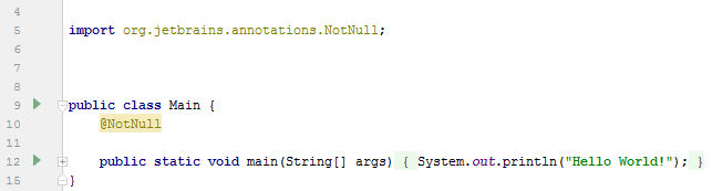 annotations NotNull result