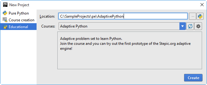 pe adaptive python pe adaptive python