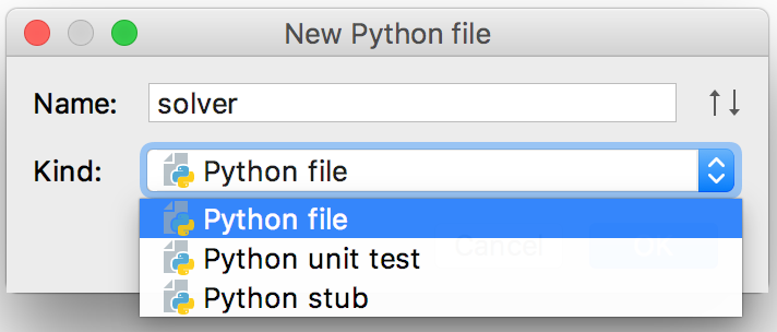 py new python file