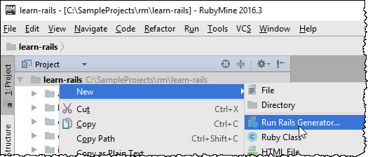 rm open multiple projects context