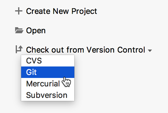 check out from version control