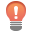 red bulb icon