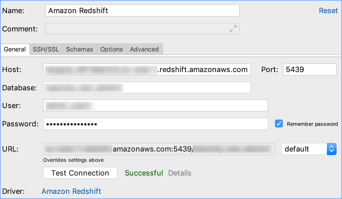 Integration with Amazon Redshift