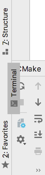 cl tool window buttons drag