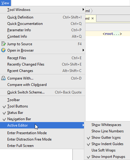 active editor active editor