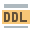 the DDL data source icon