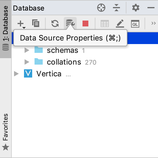 Configure data source settings