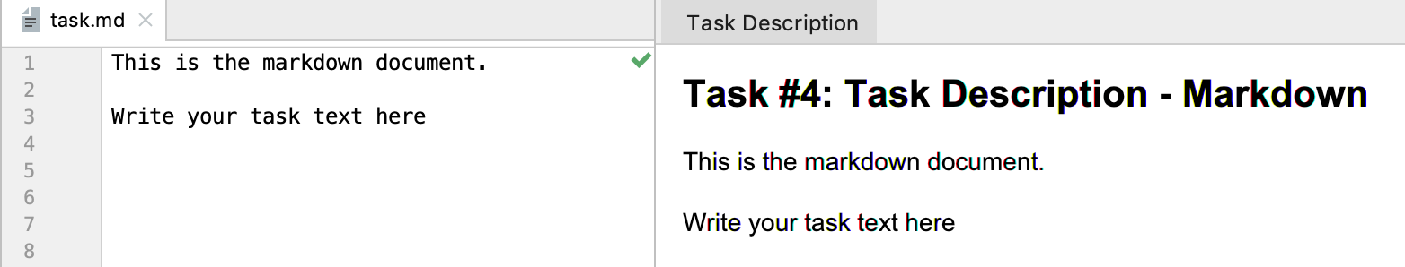 edu framework lesson task description preview markdown