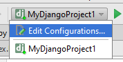 Edit configurations