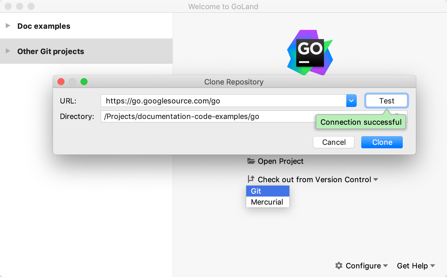 Step 1. Clone the Go sources