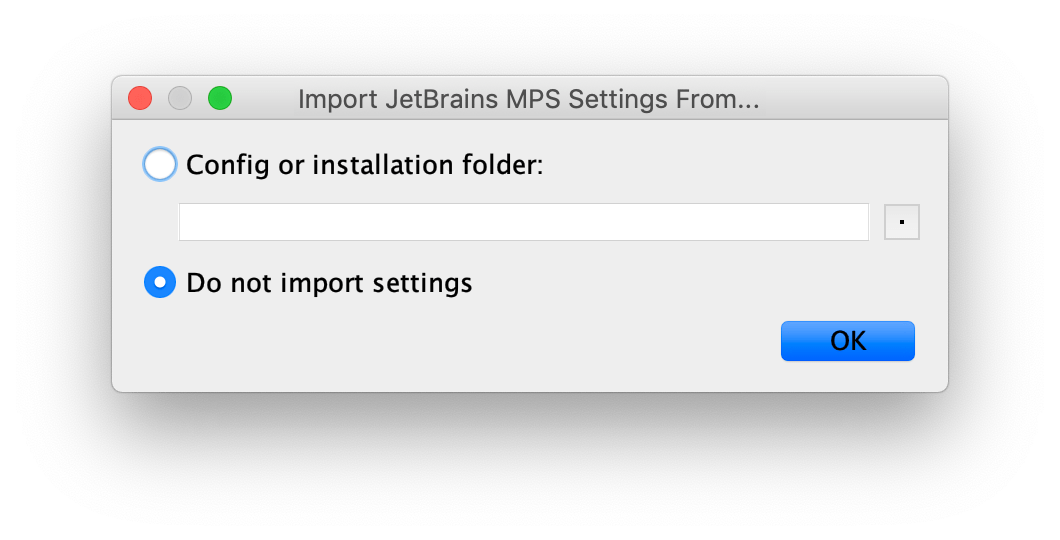 Complete Installation dialog