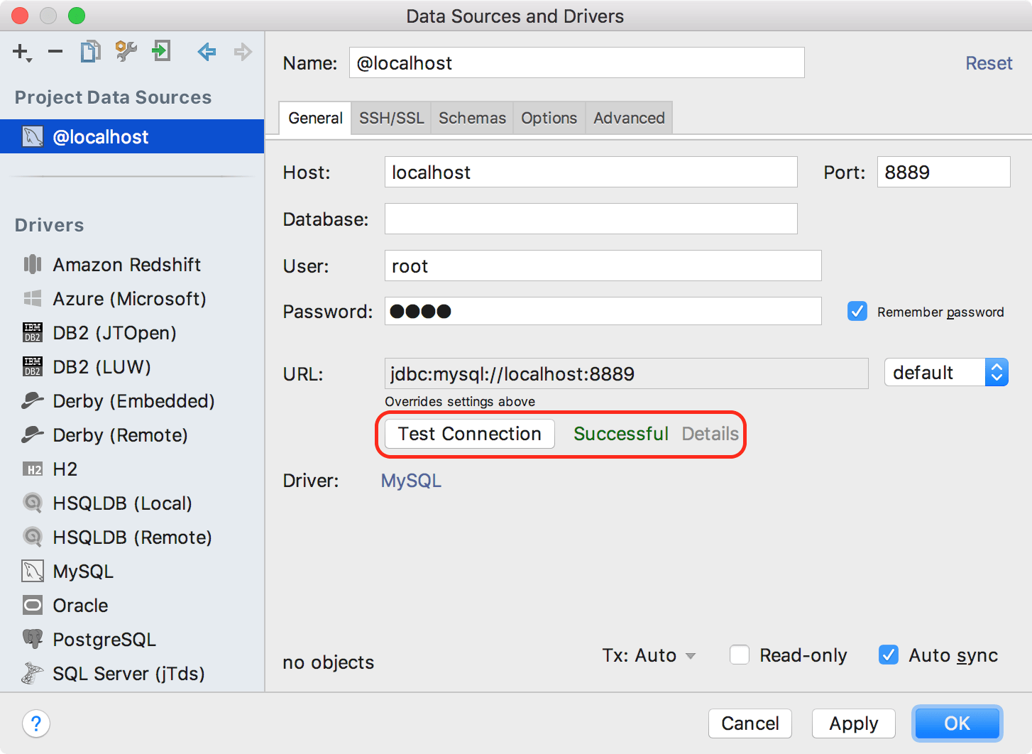 データ・ソースのプロパティ Data source properties