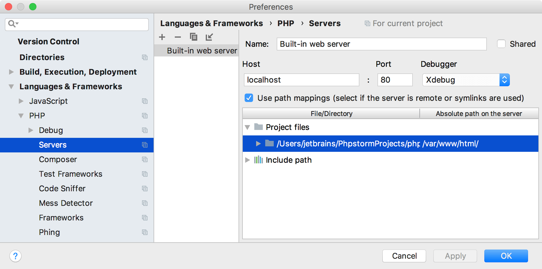 Set up folder mappings Set up folder mappings