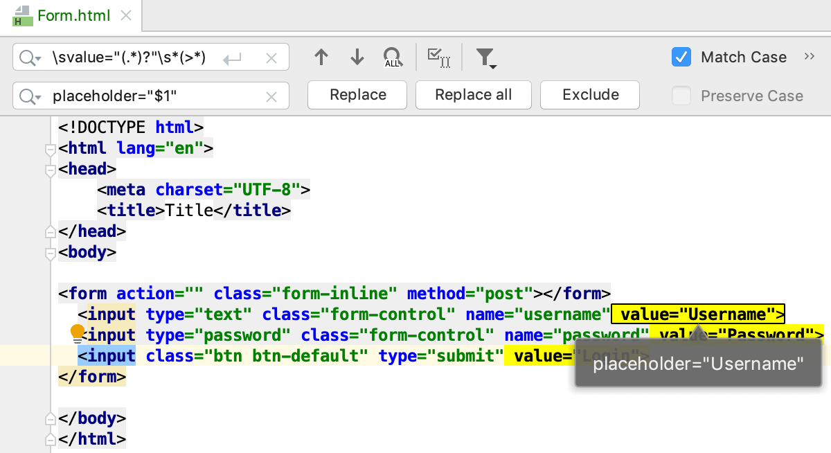 Regex Replace String Example