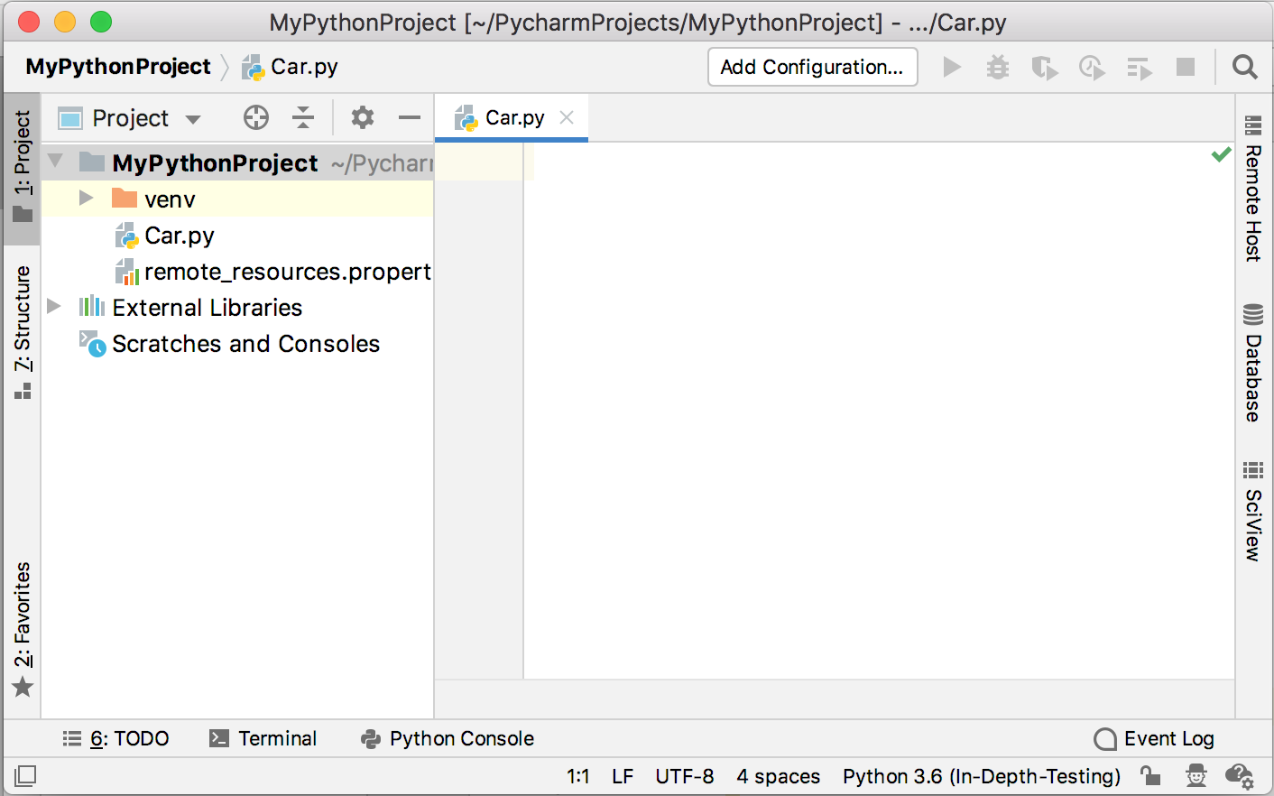 New Python file