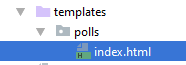 py template index