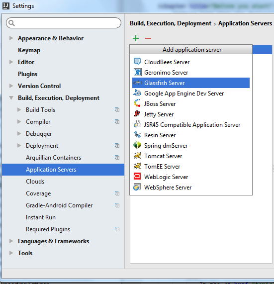glassfish server runtime requires full jdk instead of jre